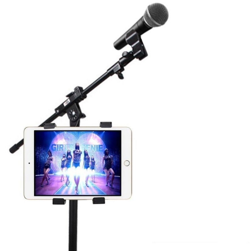 Soporte de celular / tablet para pedestal de micrófono